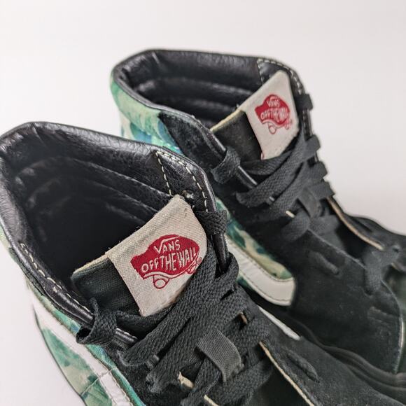 Vans Womens Size 6 Sneaker Hi-Top Leaf Me Alone Tennis Shoe Mens 4.5 Skateboard - Picture 11 of 14